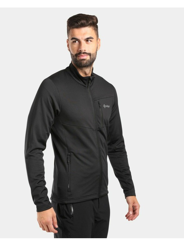 Kilpi Pánska funkčná mikina Kilpi ERIN-M Black