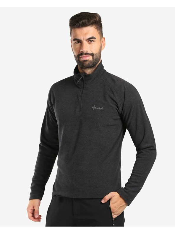 Kilpi Pánska fleecová mikina Kilpi ALMERI-M čierna