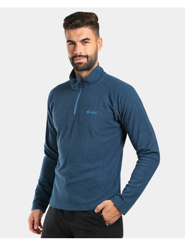 Kilpi Pánska fleecová mikina Kilpi ALMERI-M tmavomodrá