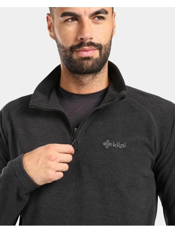 Kilpi Pánska fleecová mikina Kilpi ALMERI-M čierna