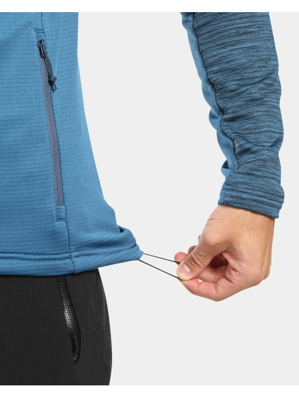 Kilpi Pánska funkčná mikina Kilpi ERIN-M tmavomodrá