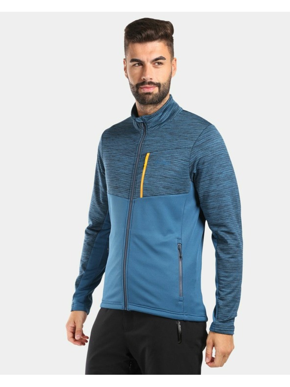 Kilpi Pánska funkčná mikina Kilpi ERIN-M tmavomodrá