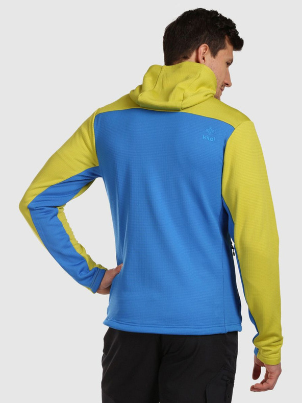 Kilpi Pánska športová mikina s kapucňou Kilpi SEVELEN-M Modrá