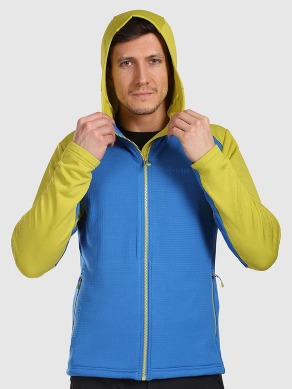 Kilpi Pánska športová mikina s kapucňou Kilpi SEVELEN-M Modrá