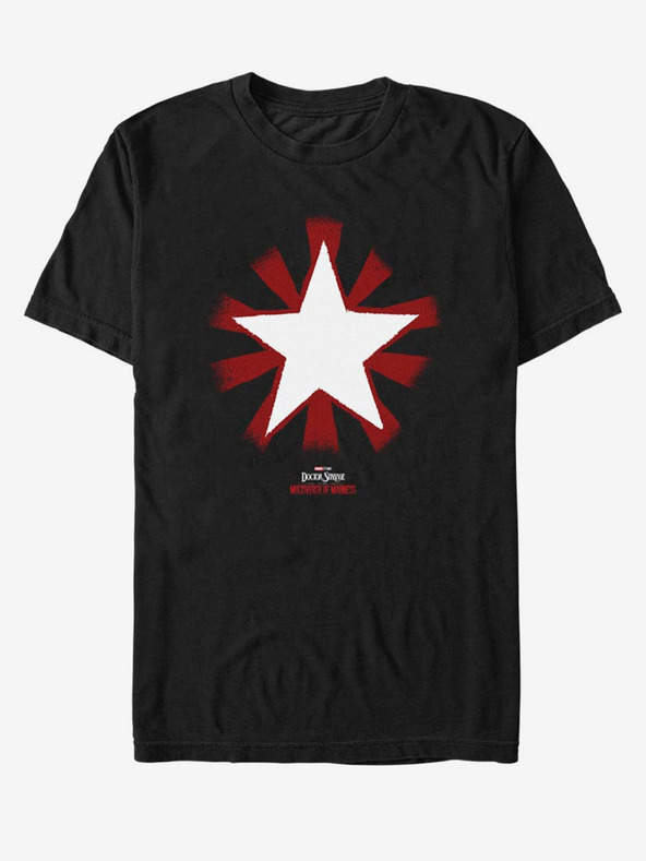 ZOOT.Fan Čierne unisex tričko Marvel Star Chavez