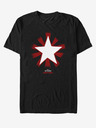 ZOOT.Fan Čierne unisex tričko Marvel Star Chavez