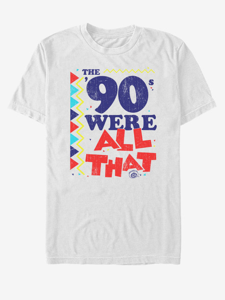 ZOOT.Fan Biele tričko Nickelodeon 90 All unisex