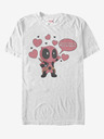 ZOOT.Fan Biele unisex tričko Marvel Love Tacos
