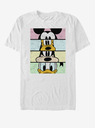 ZOOT.Fan Biele pánske tričko Disney Crew Crop