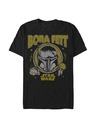ZOOT.Fan Čierne pánske tričko Star Wars Big Boba