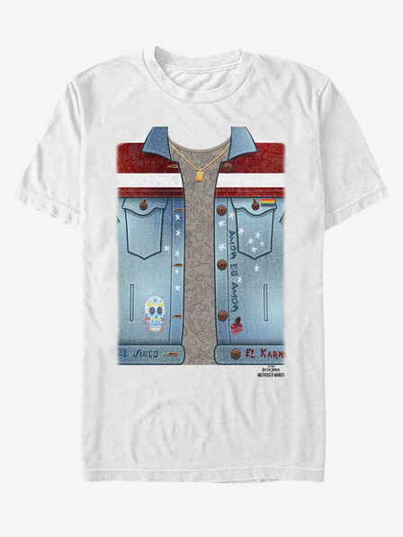 ZOOT.Fan Biele unisex tričko Marvel America Chavez Costume