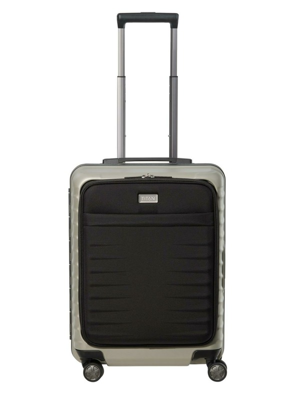 Titan Cestovné puzdro Titan Litron Frame S Front Pocket Champagne
