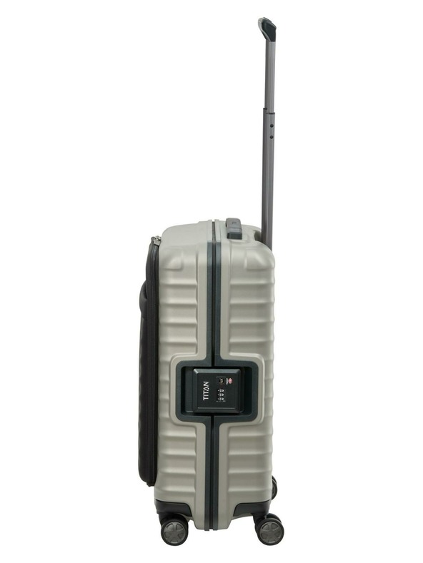 Titan Cestovné puzdro Titan Litron Frame S Front Pocket Champagne