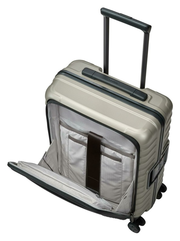 Titan Cestovné puzdro Titan Litron Frame S Front Pocket Champagne