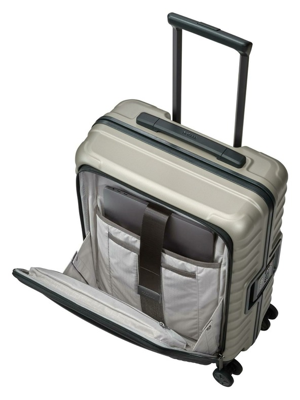 Titan Cestovné puzdro Titan Litron Frame S Front Pocket Champagne