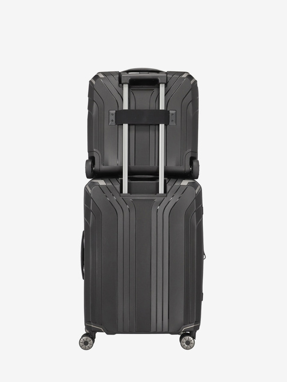Travelite Čierny kufor Travelite Elvaa 2w Business na kolieskach