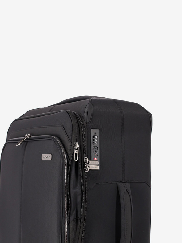 Travelite Čierne cestovné puzdro Travelite Priima L