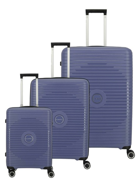 Travelite Sada cestovných kufrov Travelite Orbita S,M,L Purple