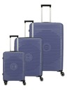 Travelite Sada cestovných kufrov Travelite Orbita S,M,L Purple