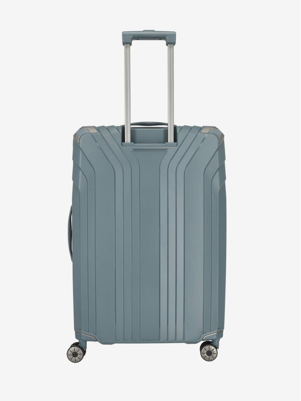 Travelite Sada troch cestovných kufrov Travelite Elvaa 4w S,M,L v šedo-modrej farbe