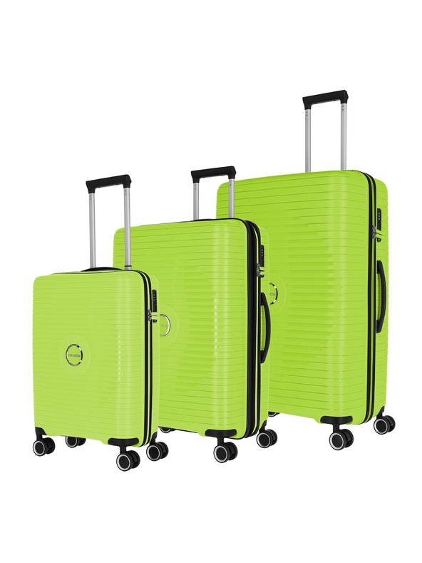 Travelite Travelite Orbita S,M,Lime Travel Case Set