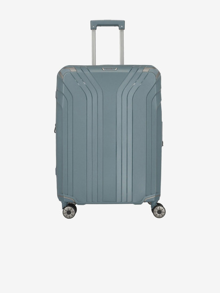 Travelite Cestovný kufor Travelite Elvaa 4w M sivomodrý