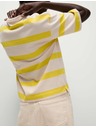Marks & Spencer Pruhované tričko z čistej bavlny Marks & Spencer žltá