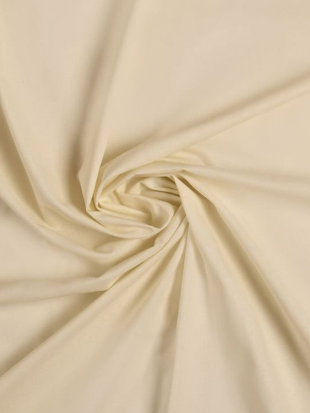 Kvalitex Bavlnená napínacia plachta 90x200cm smotanová Kvalitex
