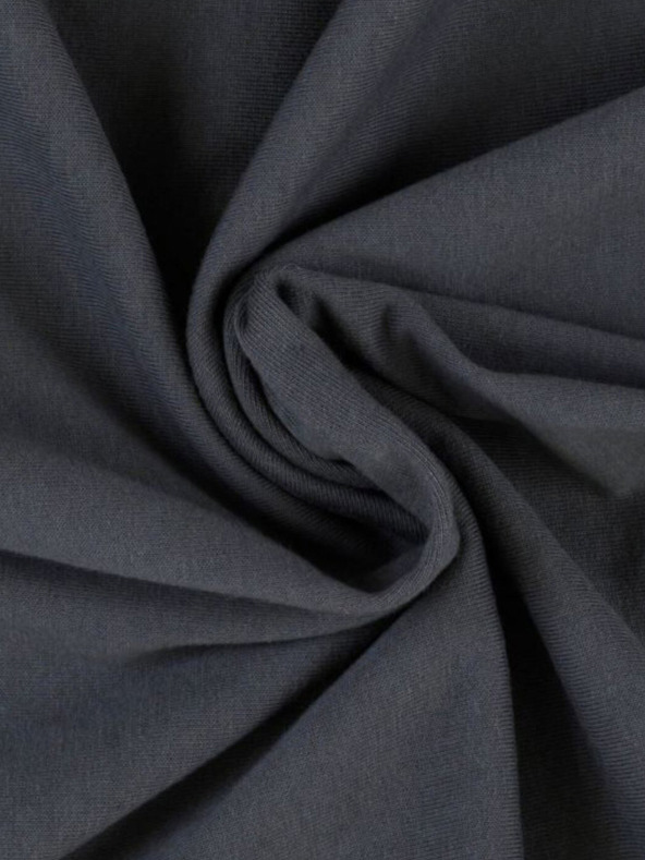 Kvalitex Jersey prestieradlo 160x200cm tmavosivé