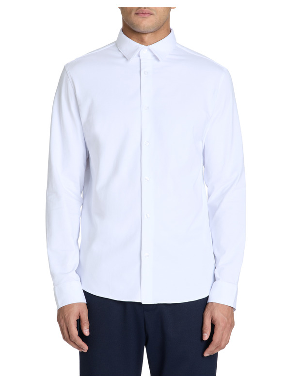 Celio Biela pánska košeľa Celio Lajersey