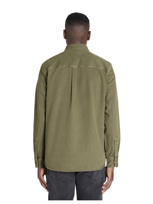 Celio Khaki pánske tričko Celio Lanime