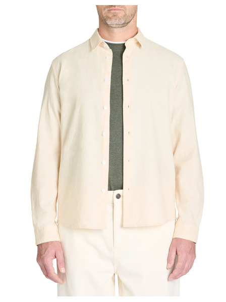Celio Béžová pánska košeľa Celio Lachambray