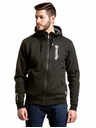 Meatfly Meatfly pánska technická mikina Lightyear Black | Čierna | Veľkosť