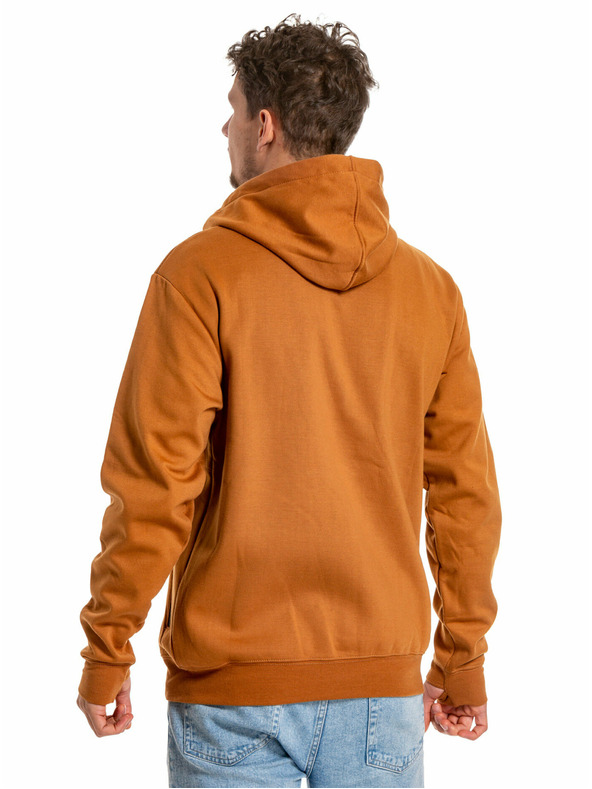 Meatfly Meatfly pánska technická mikina Lightyear Brown Sugar | Hnedá | Veľkosť