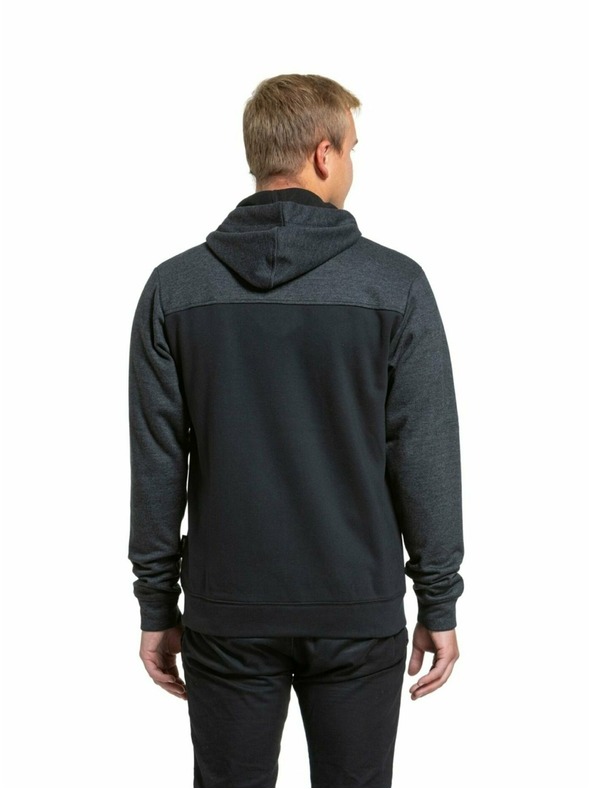 Meatfly Meatfly pánska technická mikina Josh Heather Black | Čierna | Veľkosť