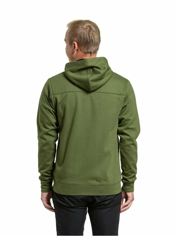 Meatfly Meatfly pánska technická mikina Josh Olive | Zelená | Veľkosť