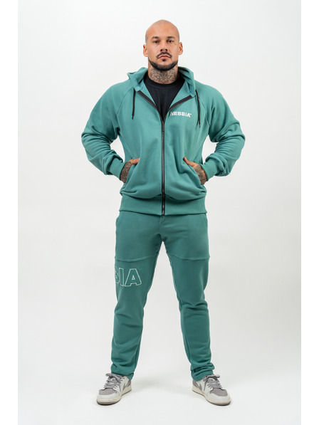 Nebbia Dlhá mikina na zips BEYOND ORDINARY 707