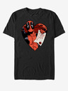 ZOOT.Fan Čierne unisex tričko Marvel Deadpool List