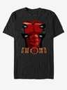 ZOOT.Fan Čierne unisex tričko Marvel Deadpool Armor