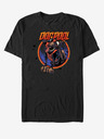 ZOOT.Fan Čierne unisex tričko Marvel Doggypool