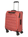Travelite Cestovný kufor Travelite Skaii 4w S Print Peach