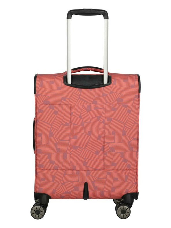 Travelite Cestovný kufor Travelite Skaii 4w S Print Peach