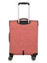 Travelite Cestovný kufor Travelite Skaii 4w S Print Peach