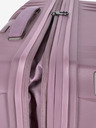 Travelite Ružový dámsky cestovný kufor Travelite Elvaa 4w M Rosé