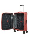 Travelite Cestovný kufor Travelite Skaii 4w M Print Peach