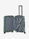 Travelite Sada troch cestovných kufrov Travelite Bali S,M,L Green
