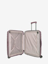 Travelite Sada troch dámskych cestovných kufrov v ružovej farbe Travelite Elvaa 4w S,M,L Rosé