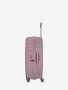 Travelite Sada troch dámskych cestovných kufrov v ružovej farbe Travelite Elvaa 4w S,M,L Rosé