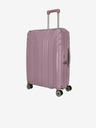Travelite Sada troch dámskych cestovných kufrov v ružovej farbe Travelite Elvaa 4w S,M,L Rosé