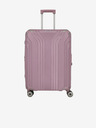 Travelite Sada troch dámskych cestovných kufrov v ružovej farbe Travelite Elvaa 4w S,M,L Rosé